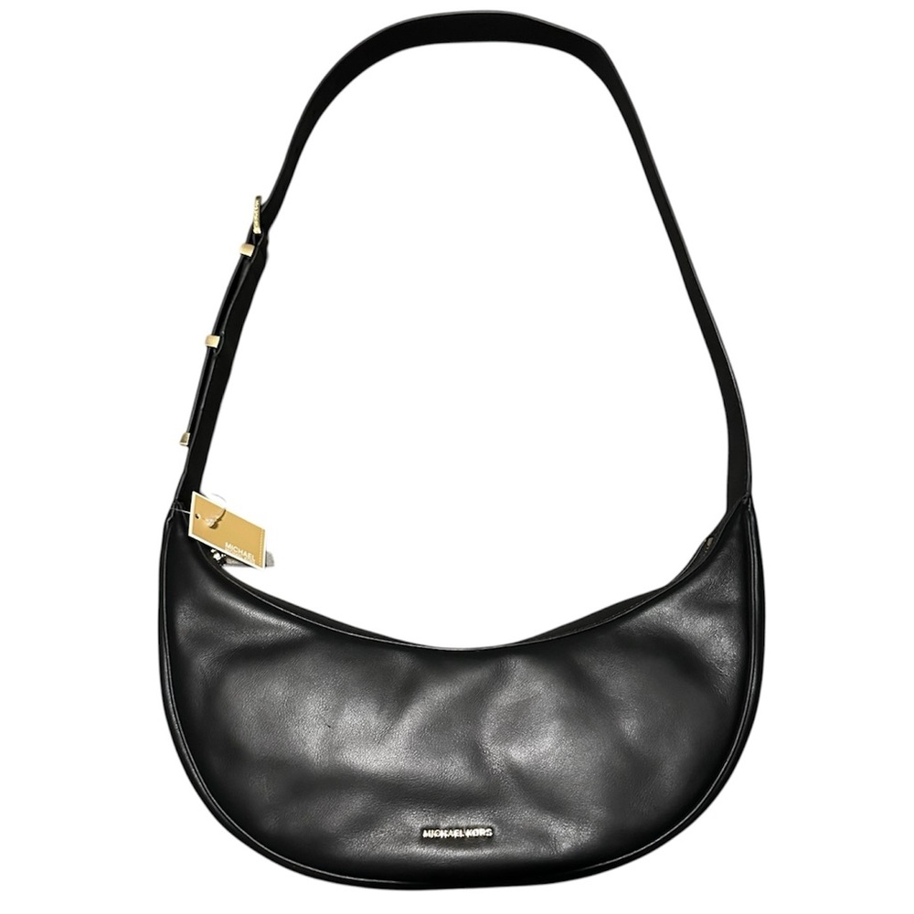 MICHAEL Michael Kors Medium Avra Sling Crossbody Bag in Black - Picture 3 of 13